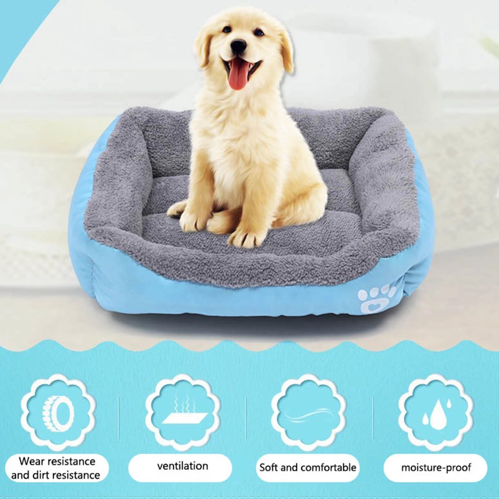 Cat Bed Pet Winter Warm Pet Bed Pet Supplies and Dog Sleeping Bed