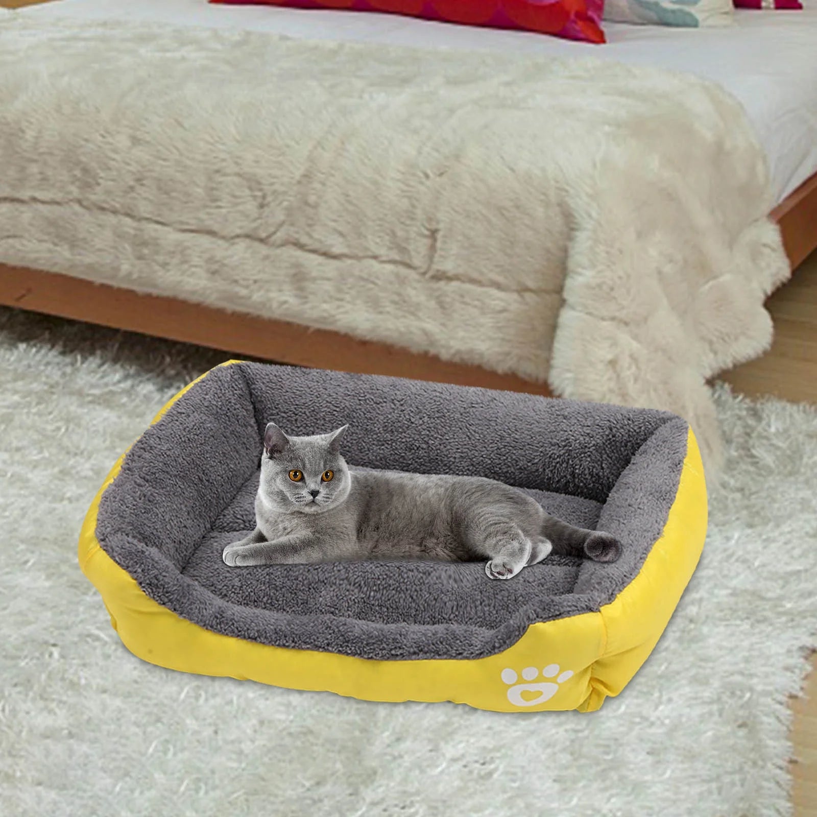 Dog Bed Medium Size Dog Pet Winter Warm Pet Bed Pet Supplies and Dog Sleeping Bed