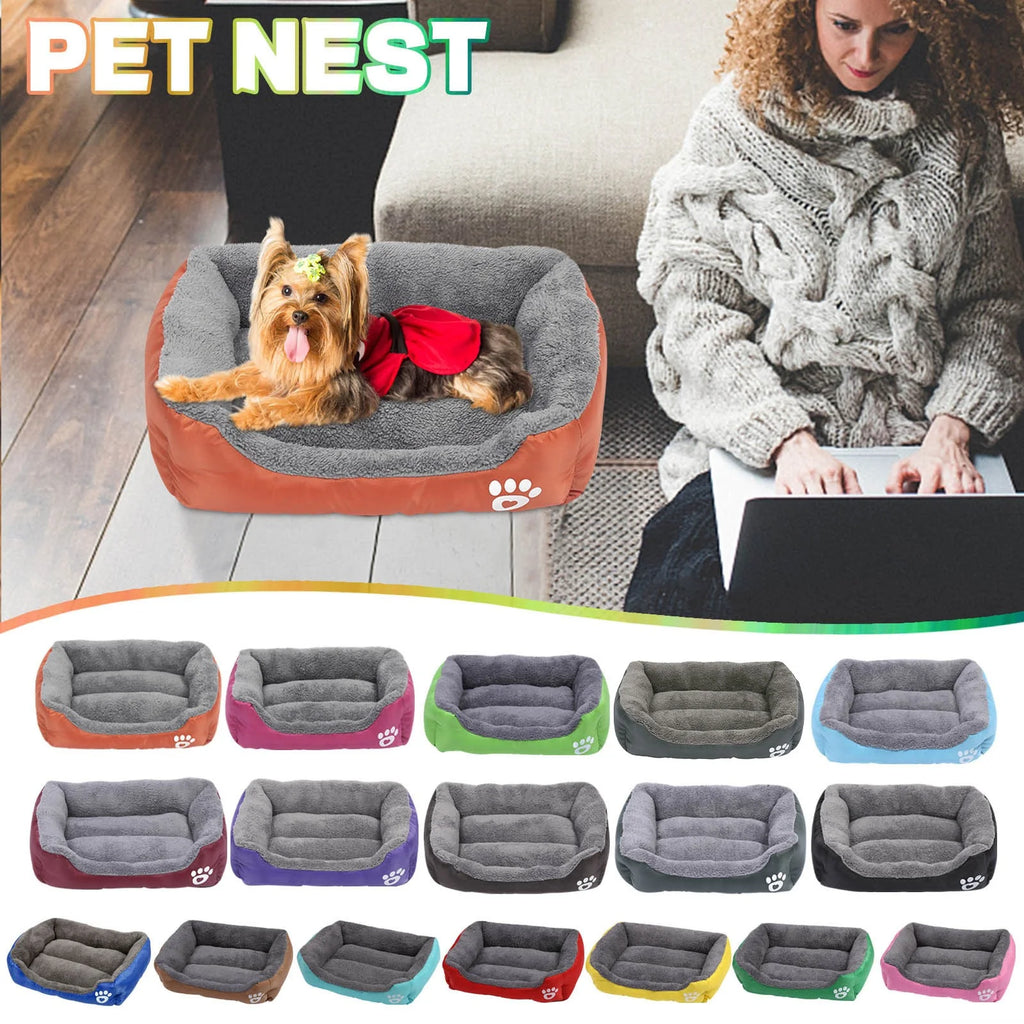Dog Bed Medium Size Dog Pet Winter Warm Pet Bed Pet Supplies and Dog Sleeping Bed