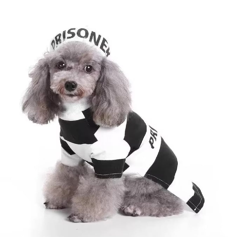Prisoner Pet Costume